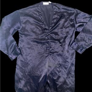 Vintage Victoria Secret gold label silky sleep shirt